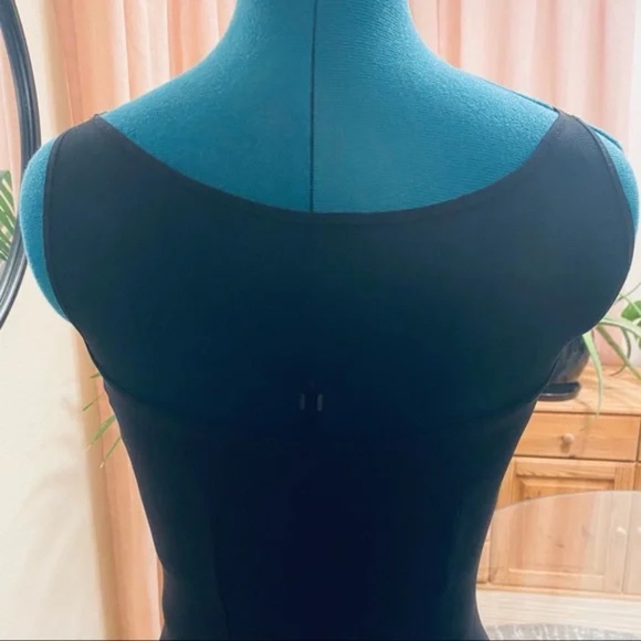 Chiara Boni La Petite Robe rouched black mesh neckline gown 38 - Picture 5 of 11